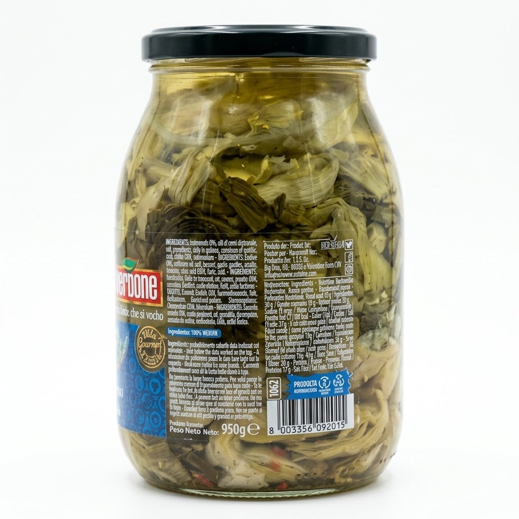 Carbone Stewed Escarole in Oil 950g (1062ml ) Jar – Italian Import
