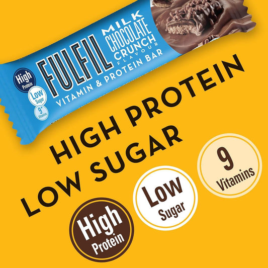 Fulfil Milk Chocolate Vitamin and Protein Bar 55g