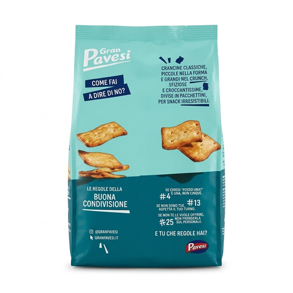 Gran Pavesi Crancine Classic 6-Pack – Italian Crackers