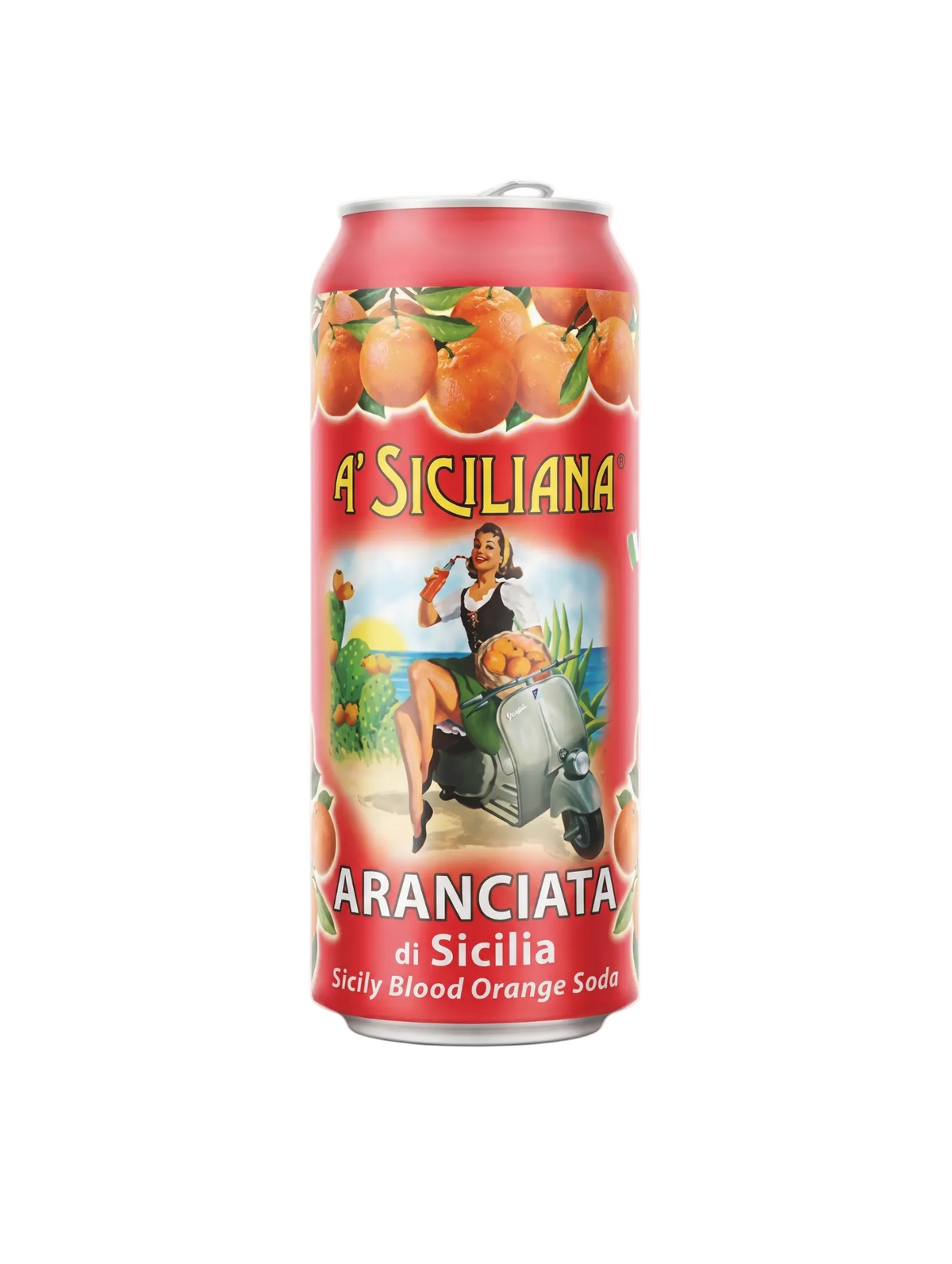 A’ Siciliana Sicilian Aranciata Blood Orange Soda 11.15oz
