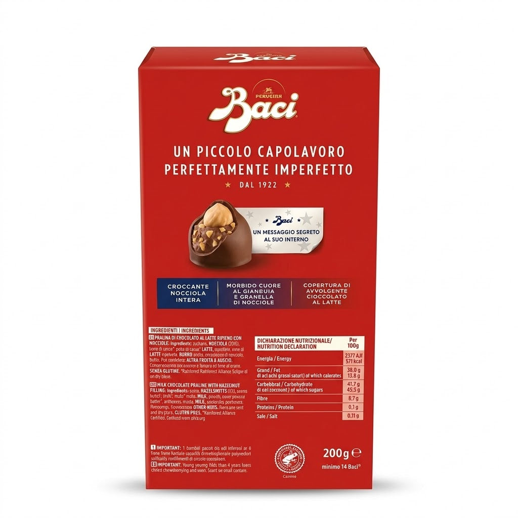 Baci Perugina Cremoso al Latte Milk Chocolate 200g Gift Box