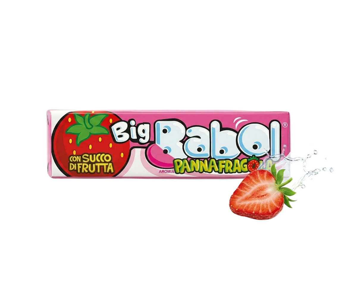 Big Babol Panna e Fragola Bubble Gum
