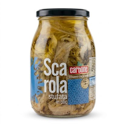 Carbone Stewed Escarole in Oil 950g (1062ml ) Jar – Italian Import