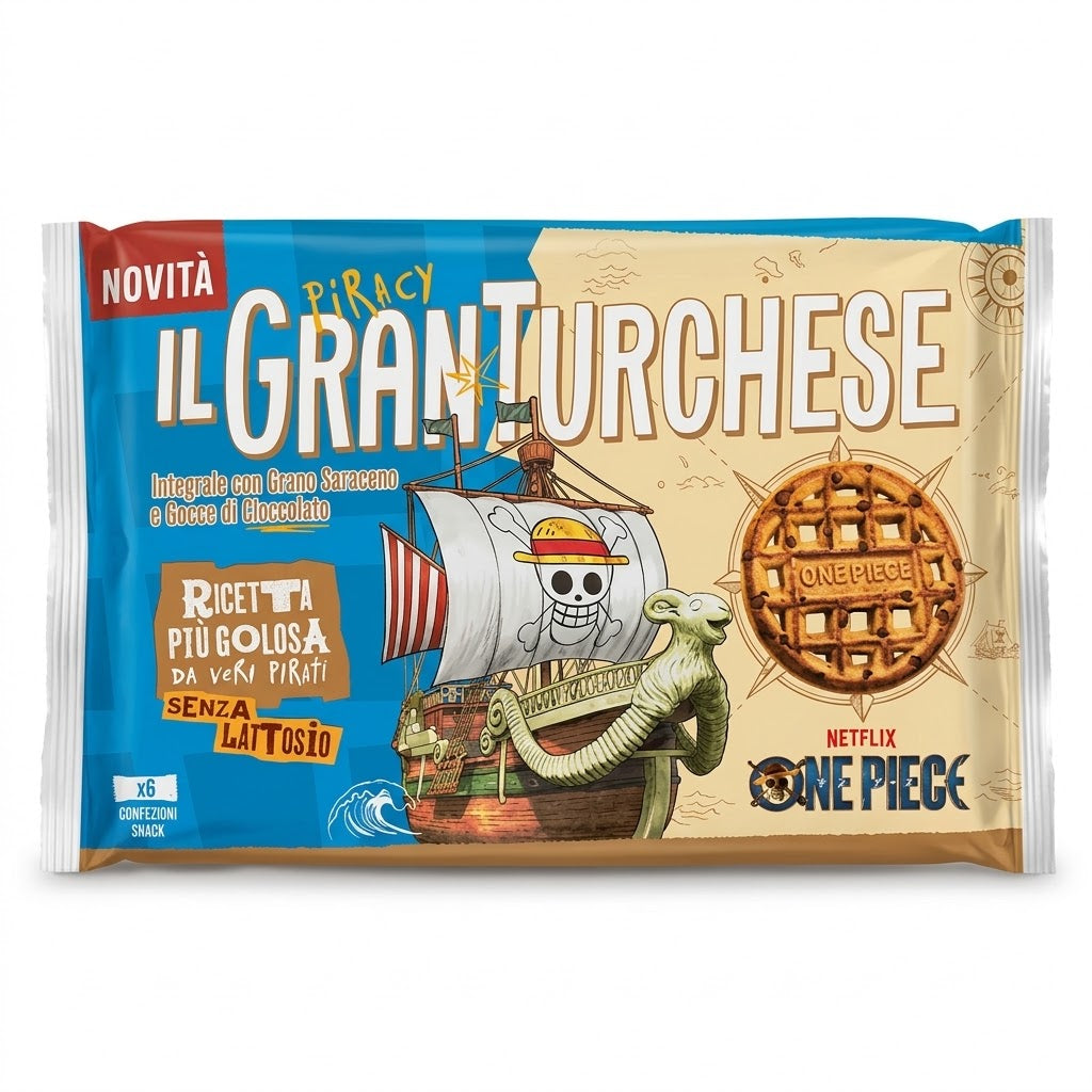 Colussi Gran Turchese Whole Wheat Buckwheat Lactose Free Biscuits 340g