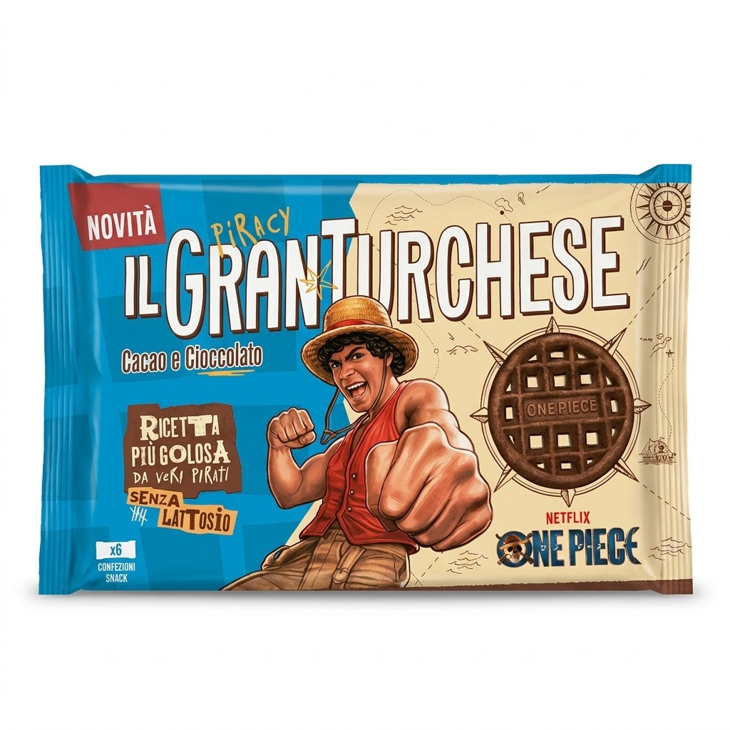 Colussi Il Gran Turchese Chocolate Biscuits 340g – One Piece