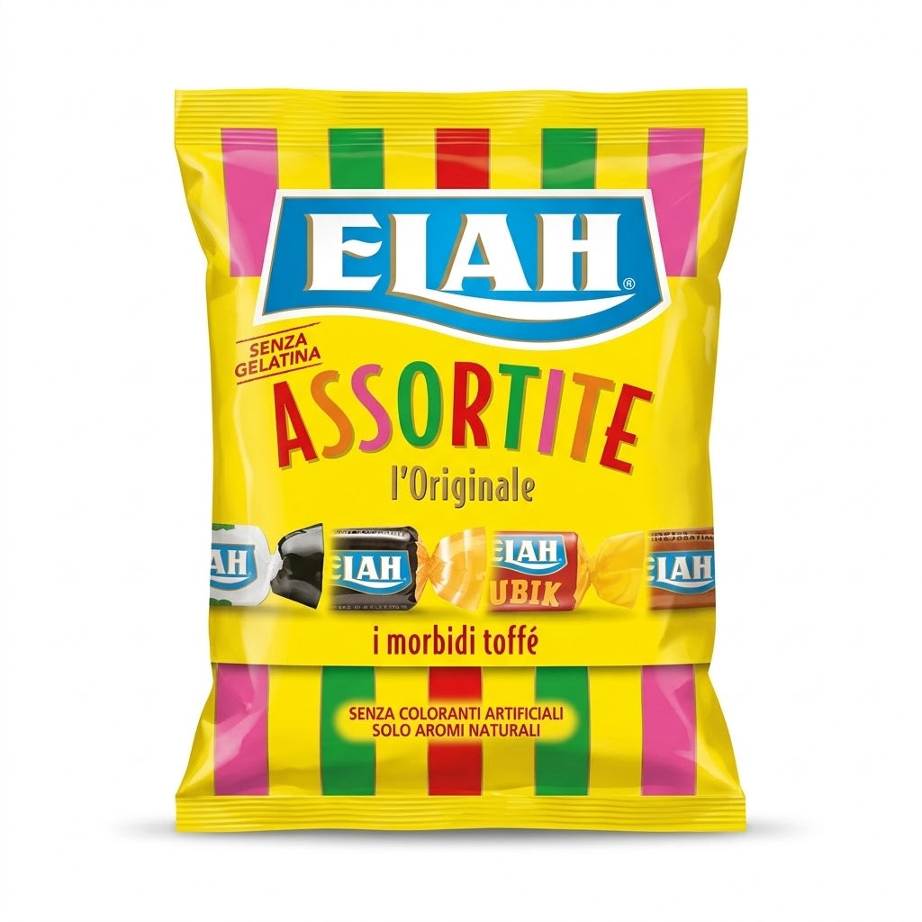 Elah Assorted Soft Toffees 150g – Italian Chewy Candies