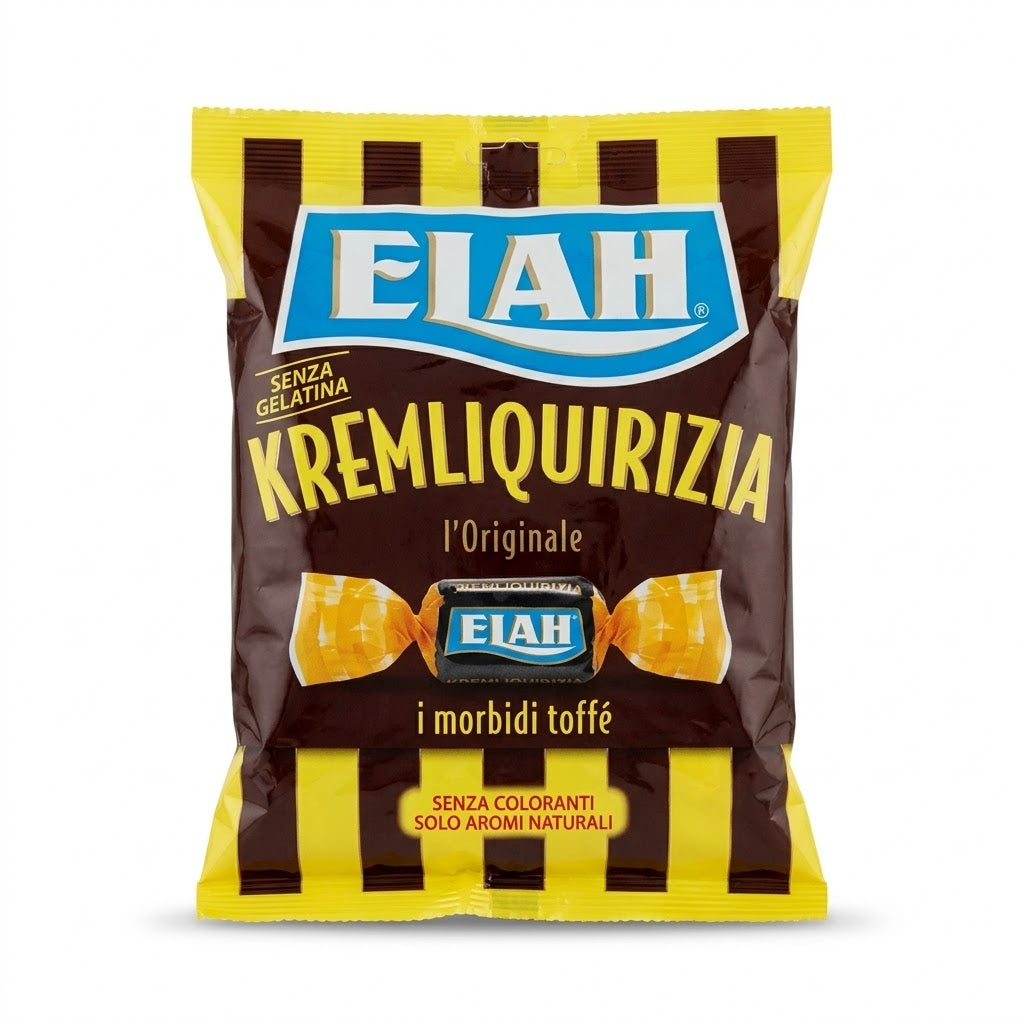 Elah Kremliquirizia Soft Licorice Toffees 150g – Italy