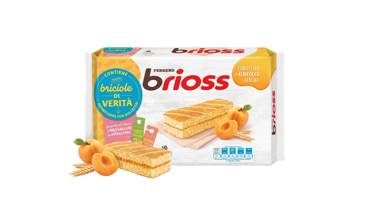 Ferrero Brioss Apricot 280g 10pcs
