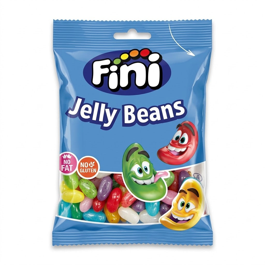 Fini Jelly Beans Assorted Fruit Candies 85g – Gluten Free