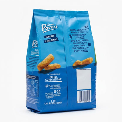 Gran Pavesi Tocchetti Mais Baked Corn Snacks 8-Pack (256g)
