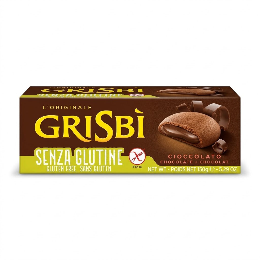 Grisbi Gluten Free Chocolate Biscuits 150g – Vicenzi Italy