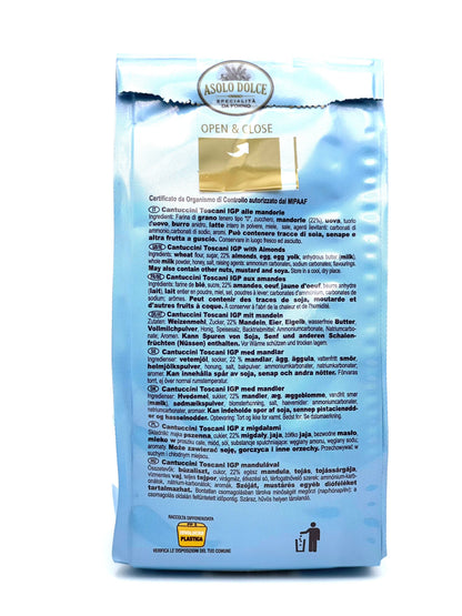 Asolo Dolce Cantuccini Almond Biscotti Cookies 125g