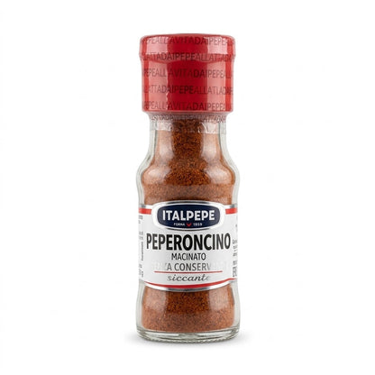 Italpepe Ground Hot Chili Pepper 27g Glass Jar – Italian