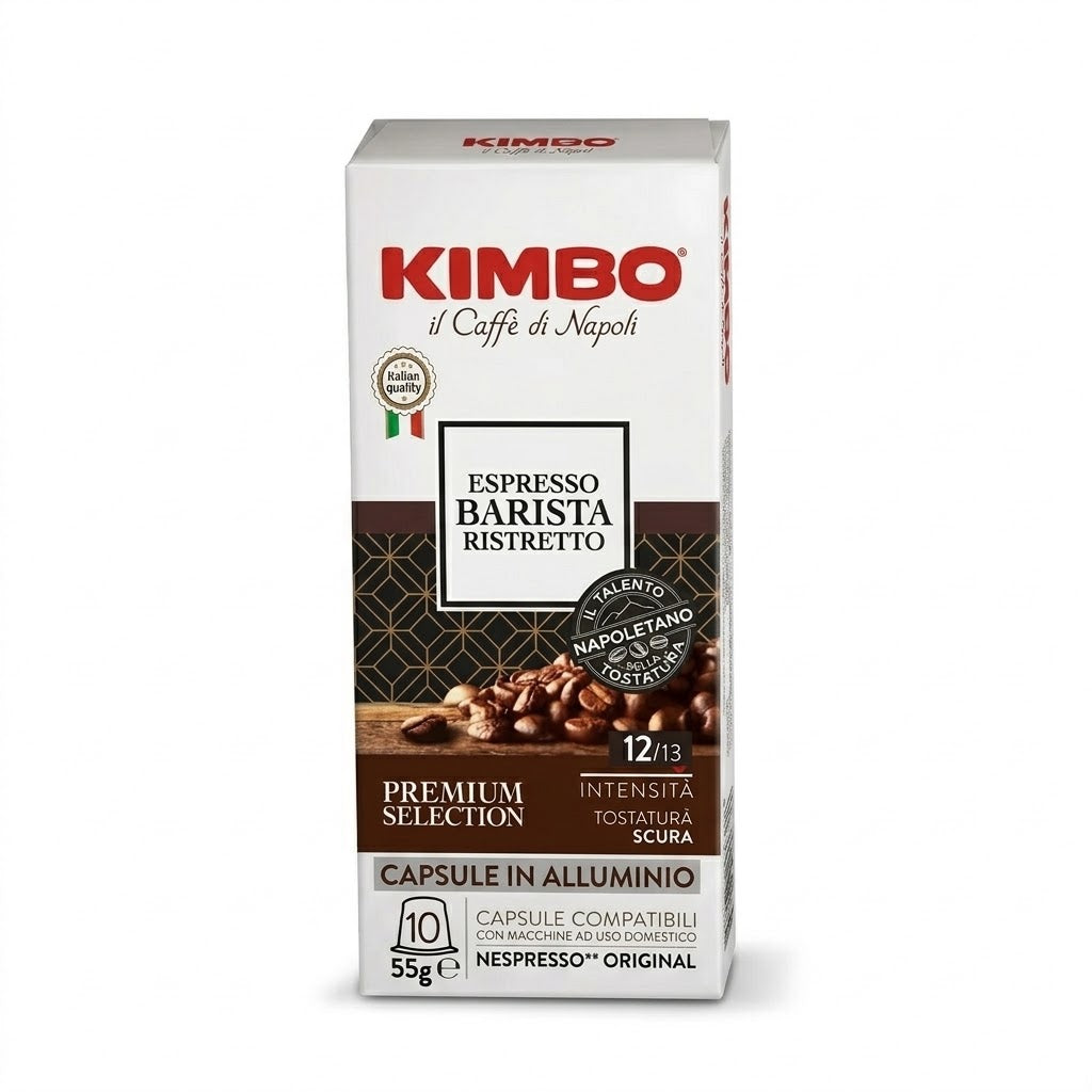 Kimbo Espresso Barista Ristretto Nespresso Capsules 