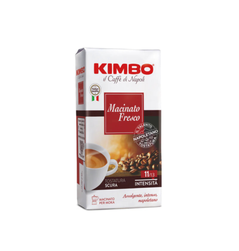 Kimbo Macinato Fresco Fresh Ground Coffee 250g