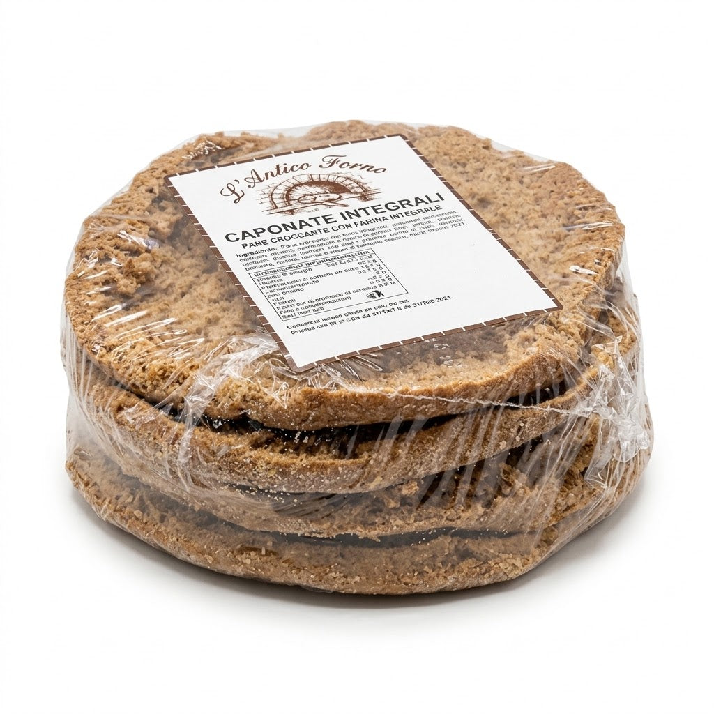 L'Antico Forno Whole Wheat Caponate 440g – Crisp Bread