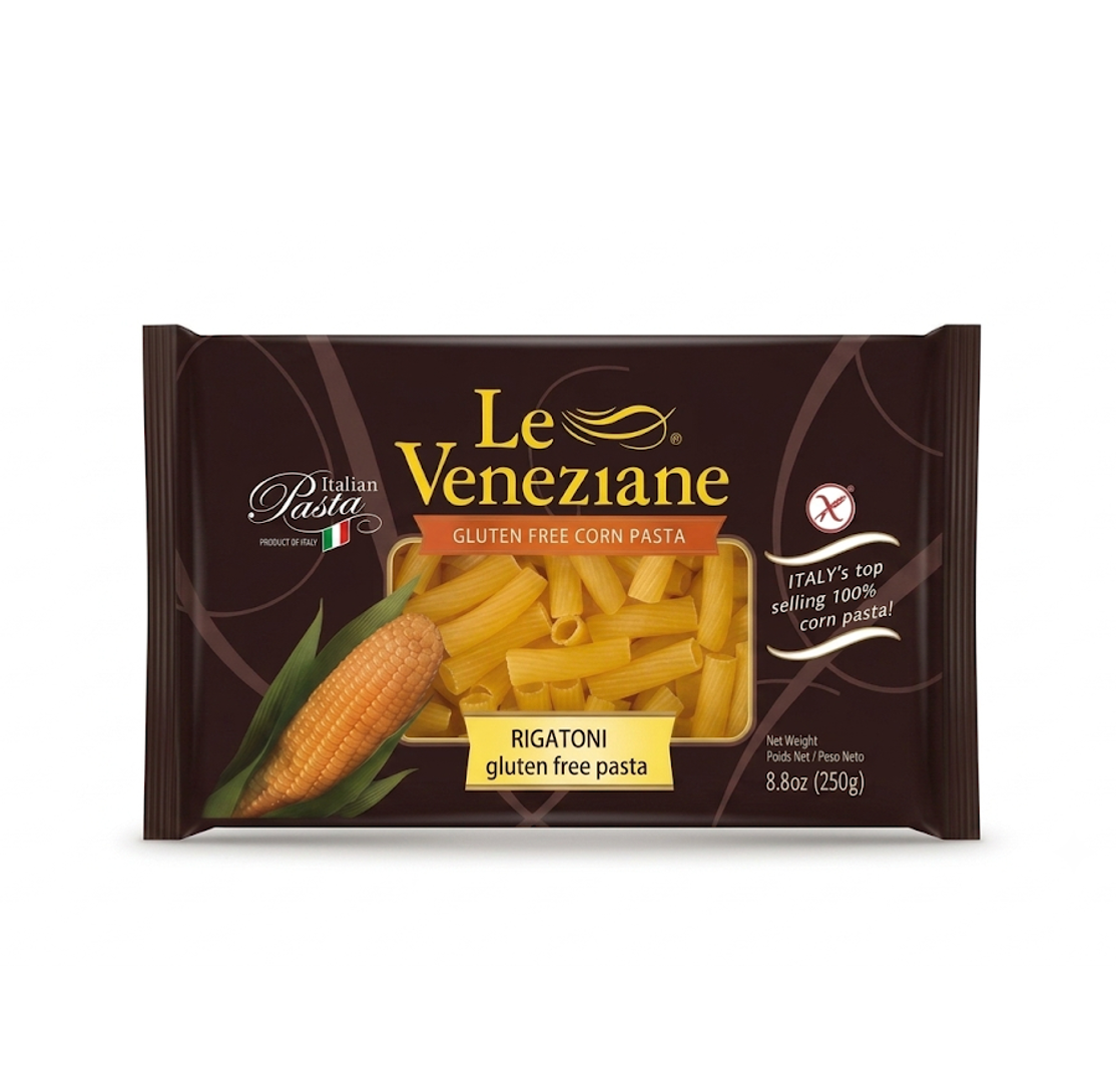 Le Veneziane Gluten-Free Penne Rigate Pasta 250g