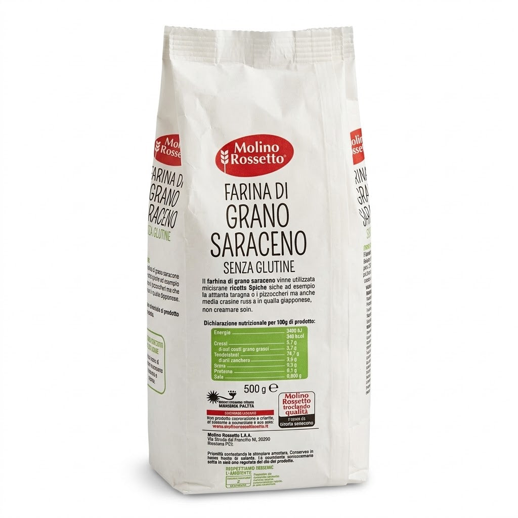 Molino Rossetto Gluten Free Buckwheat Flour 500g