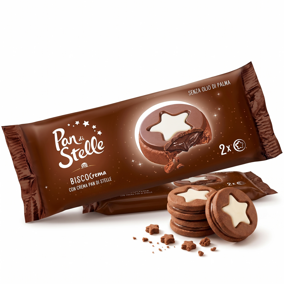 Pan Di Stelle Biscocrema Biscuits 28g