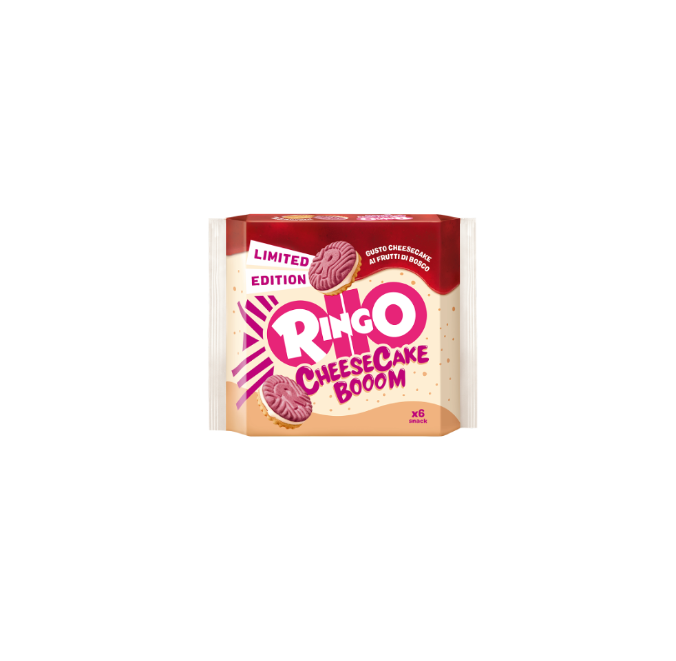 Pavesi Ringo Cheesecake Cookies Limited Edition 168g