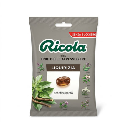 Ricola Liquorice Sugar-Free Herbal Drops 70g – Swiss Made