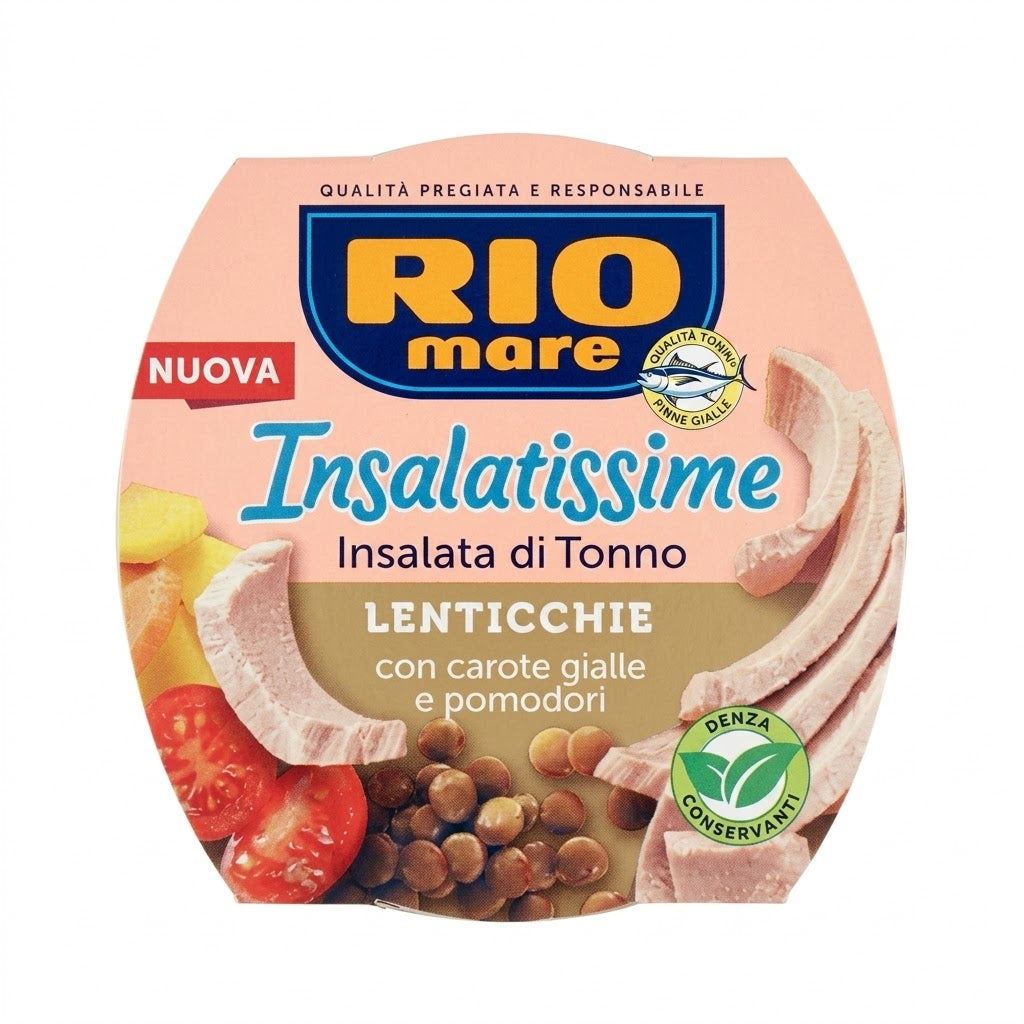 Rio Mare Insalatissime Tuna Lentil Salad 160g – Ready Meal