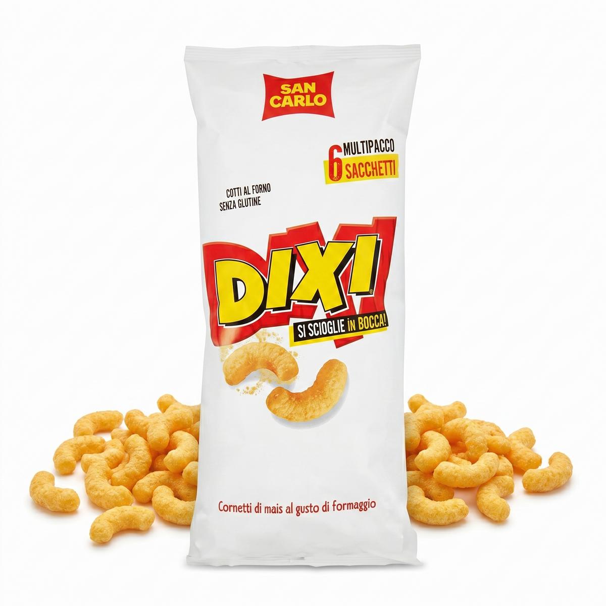 San Carlo Dixi Chips Multipack 20gx6