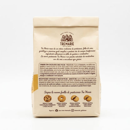 Tre Marie Dark Chocolate Pecan Cookies 150g– Italian Import