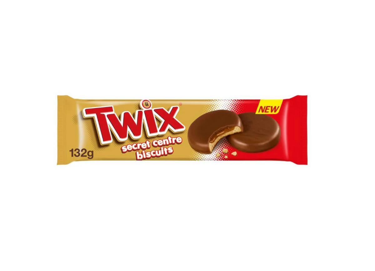 Twix Secret Centre Biscuits 132g