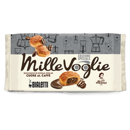 Vicenzi Bocconcini di Sfoglia with Bialetti Coffee Cream 100g